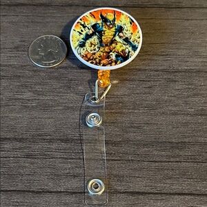 Wolverine badge reel